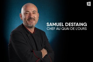 Samuel Destaing, chef du restaurant au Quai de l'Ours à Orsières
